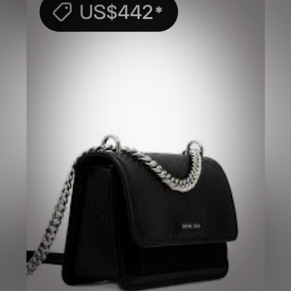 Vintage Y2K Michael Kors Black Leather Crossbody purse ❌80% OFF SALE❌ - Picture 2 of 14